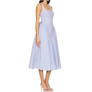 Vinya Poplin Drop Waist Dress